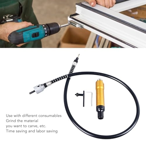 Flexible Shaft Adapter - 6mm connector Rubber Shaft