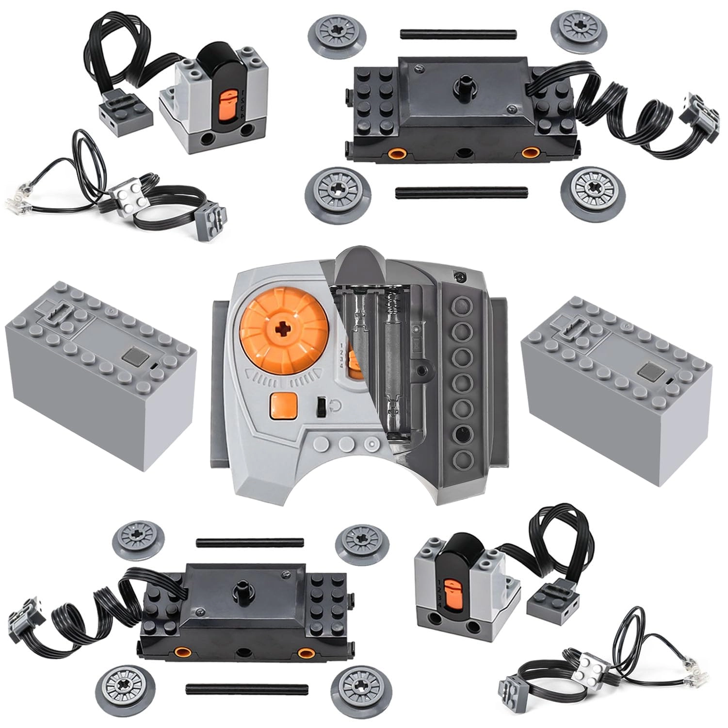 BrickBounty Train-Motor-Set - Robot, Train