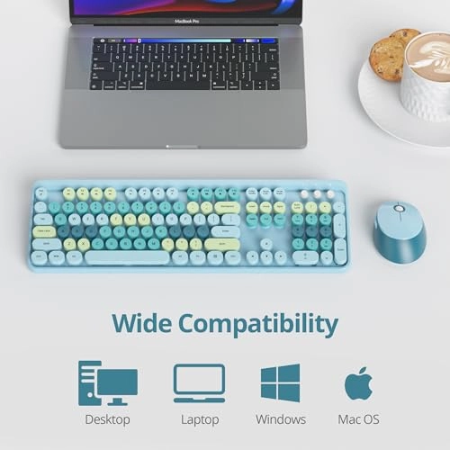 Wireless Keyboard & Mouse Set - US Wireless