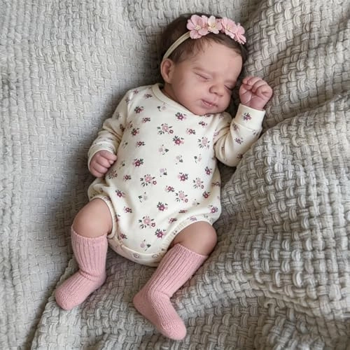 Reborn Baby Doll - 18 Inch Silicone Full Body Girl