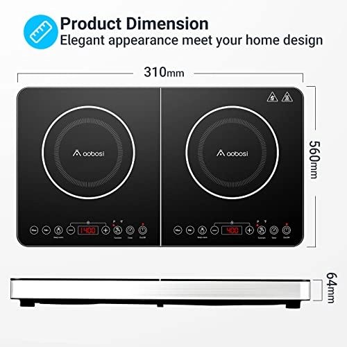 UK-FS-IRC111-2800-WS Induction hob