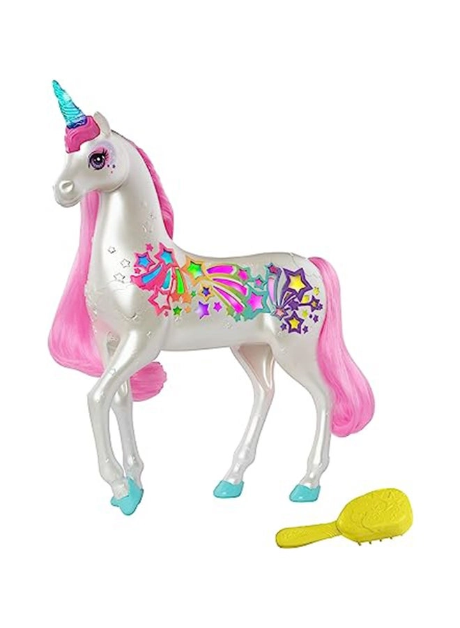 Barbie Dreamtopia Brush N' Sparkle Unicorn - Multicolor Lights and Sounds
