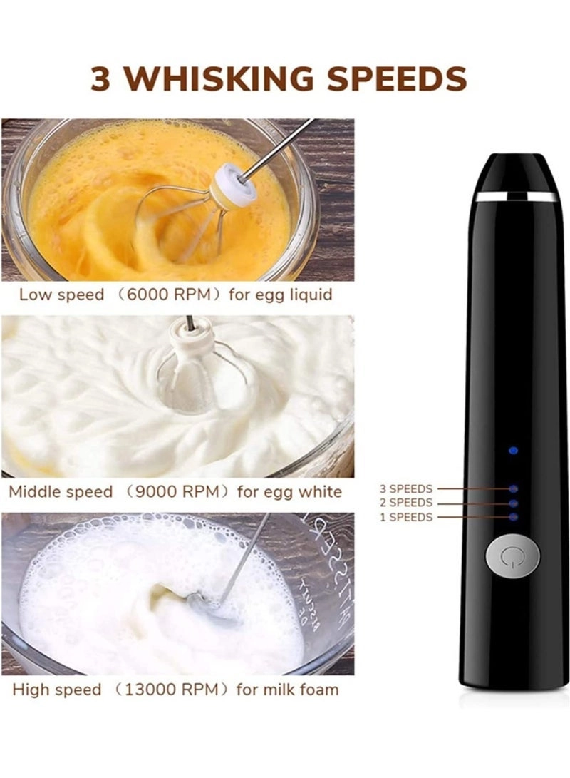 Handheld 3 In 1 - Electric Foam Maker USB Rechargeable