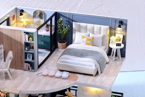 Miniature Dollhouse - Creative Room with Furniture