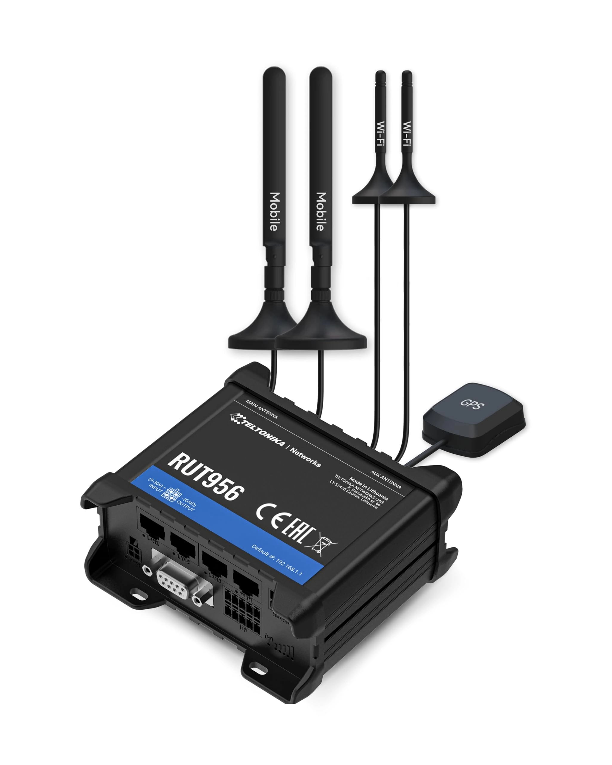 Teltonika RUT956 - 4G LTE IEEE 802.11b/g/n