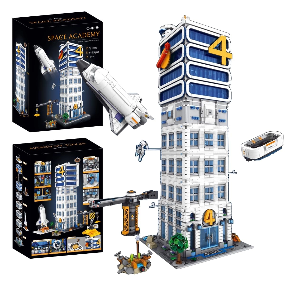 Falagil Skyscrapers Modular Building Blocks - 6135pcs Architecture Set