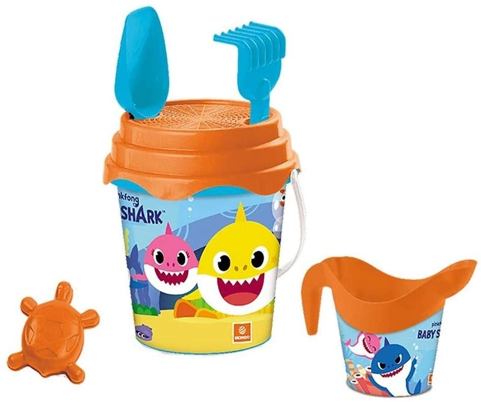MONDO Deluxe Bucket Set Baby Shark - Multi Colour 3 +