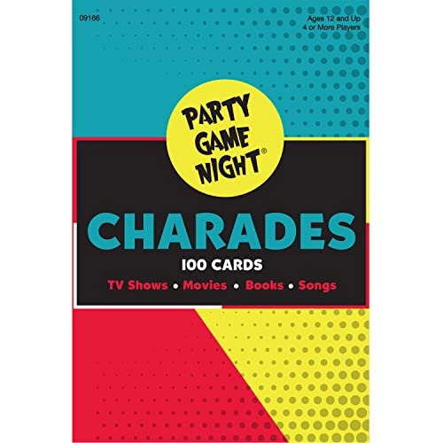 Party Game Night Charades - English Ages 12 and up