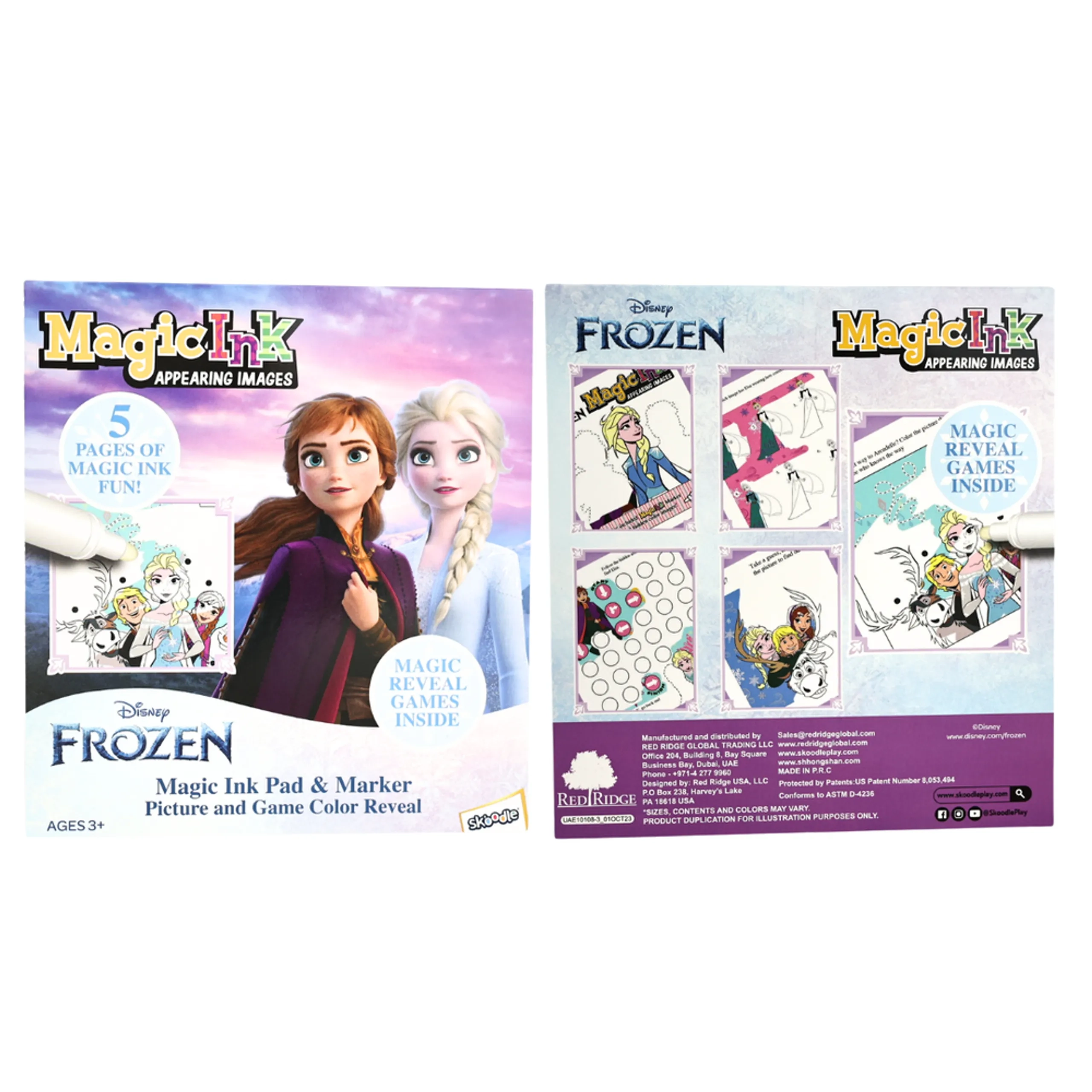 Frozen Mini Magic Ink Book - 3+ years