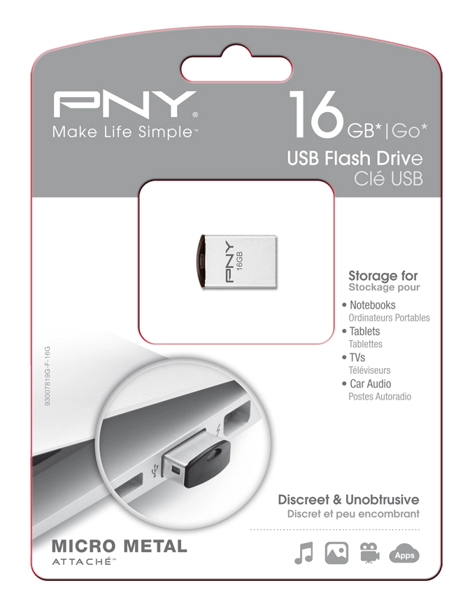 Attaché 3 - USB 2.0 USB Type A 16GB