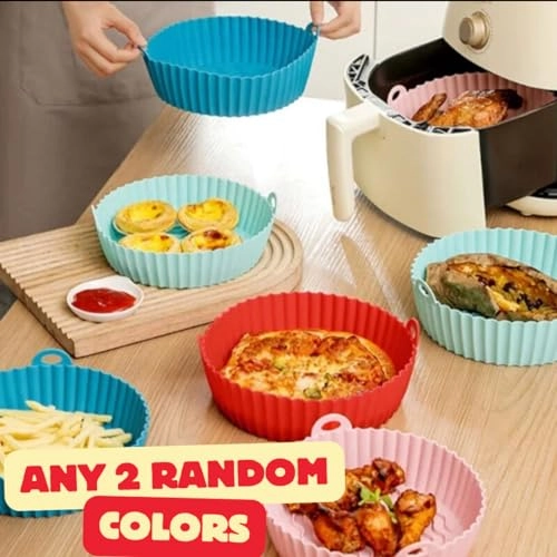 Air Fryer Silicone Tray - Silicone Pack of 2