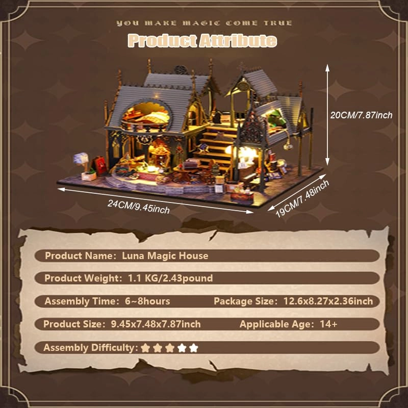 Miniature Dollhouse Kit - Pet Club