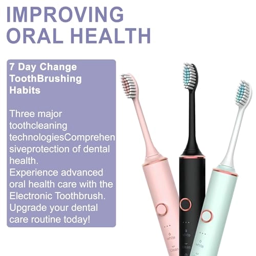 Sonic Electronic Toothbrush - 6 Modes Smart Timer