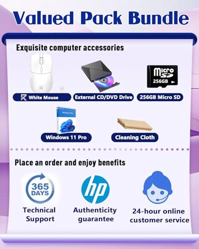 14 Laptop Computer Laptop 14-dq6011dx - 14'' N150 16GB DDR4 128GB UFS + 256GB MSD Card