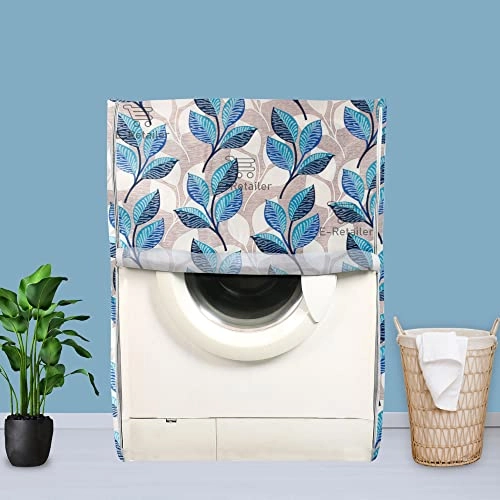 Front Load Washing Machine Cover - 6-7 Kg Blue Polyester