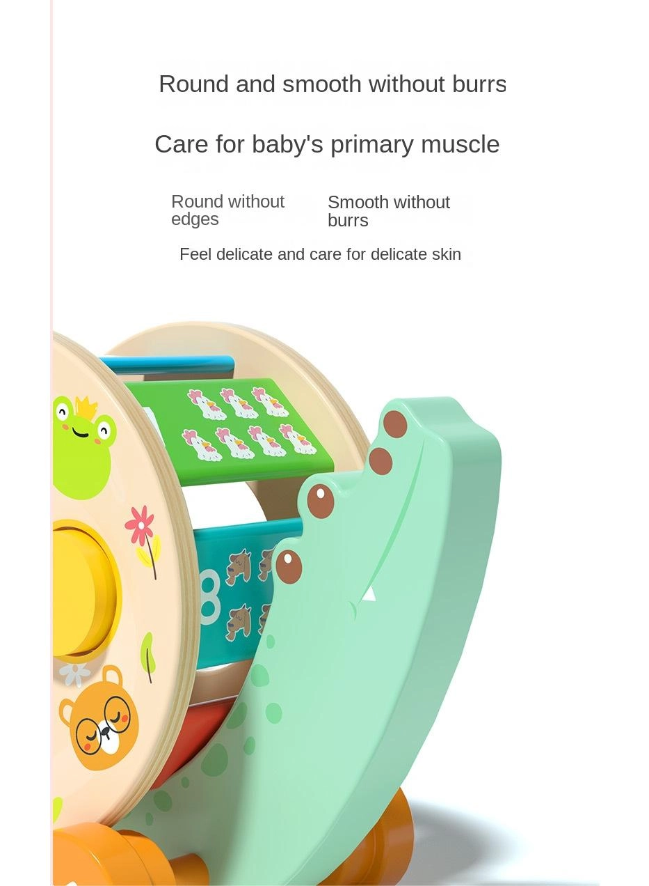 Shape Pairing Porous Cognitive Trailer Toy