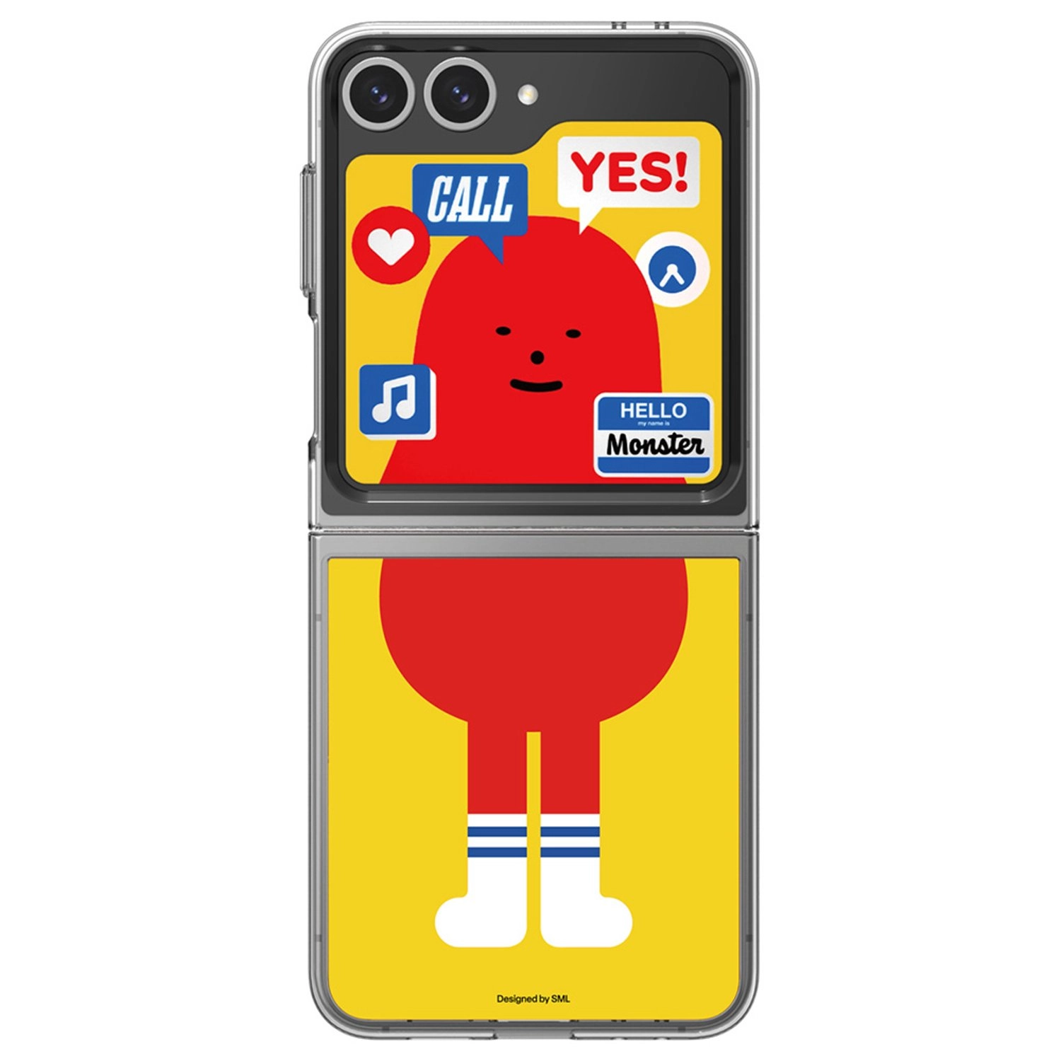 SLBS Sticky Monster Flipsuit Card Case for Galaxy Z Flip6