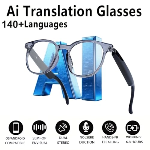 Deepseek R1 - Bluetooth 140+ Languages Photochromic Lenses