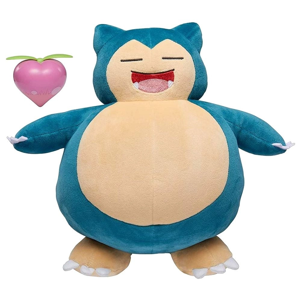 Pokémon Snorlax Snooze Action 25.7 cm Plush - over 20 unique sounds
