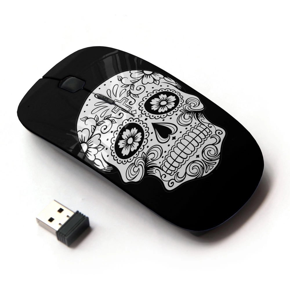Flower Floral Ergonomic Mouse with Nano Receiver - Wireless