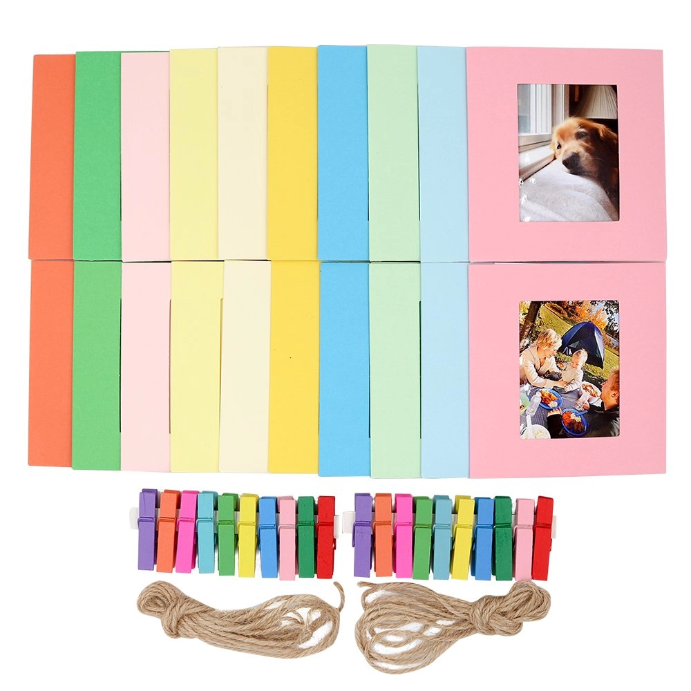 Ablus 20Pcs Paper Photo Frame Set