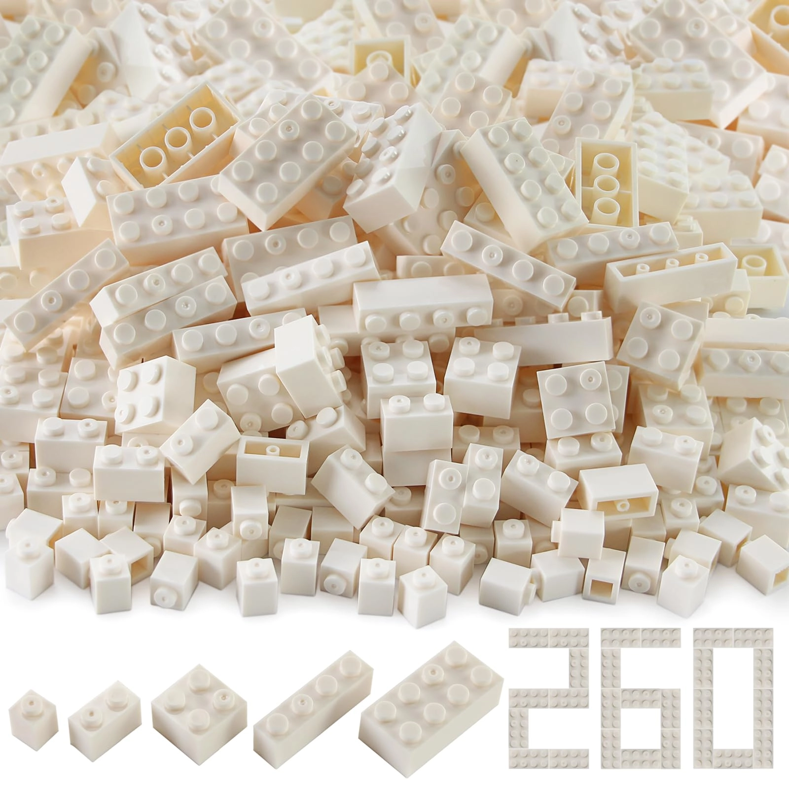 Bricks Set - 260 pcs