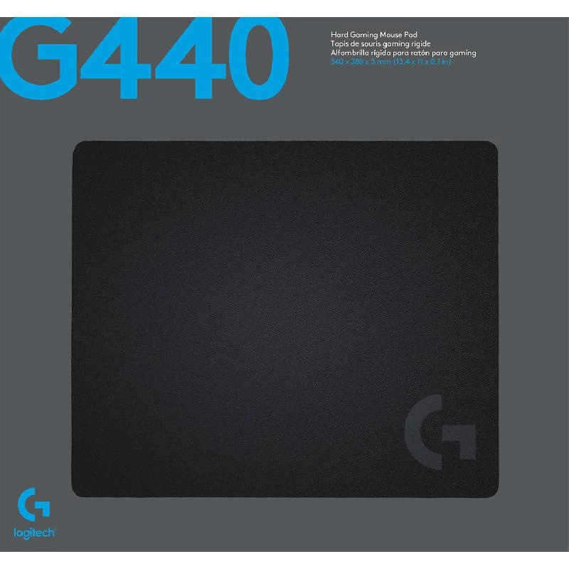 G440 Hard Gaming Mouse Pad - 34x28 cm