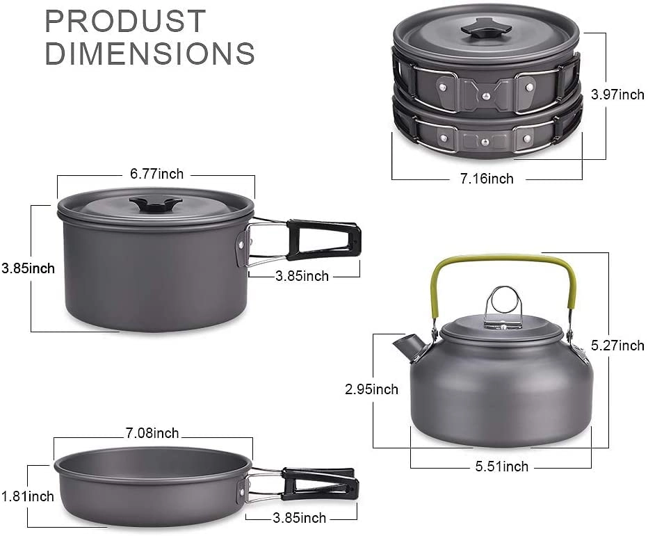 Camping Cookware Set - 1.00 Count