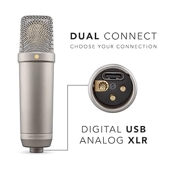 NT1 5th Generation + DS1 XLR+USB Microphone Bundle