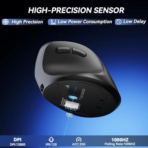 SM520 Mouse - 2.4GHz Wireless Bluetooth USB