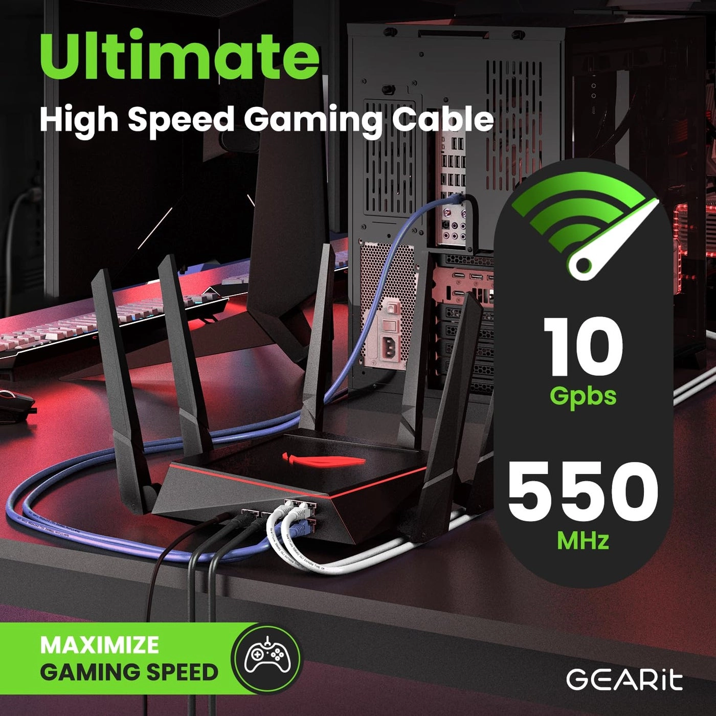 Cat 6 Ethernet Cable - 3 Feet