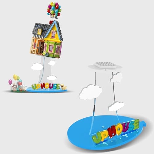 Acrylic Display Stand - Acrylic Up House for LEGO 43217