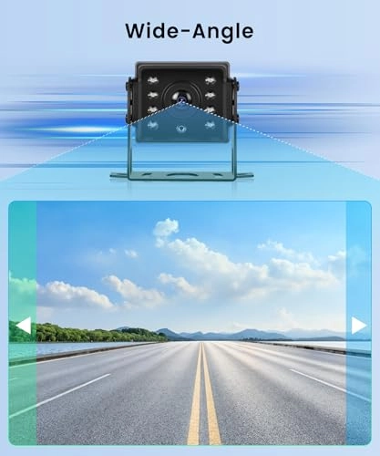 Reversing Camera - Night vision wired + Monitor - 4.3 Inch 1024 x 600