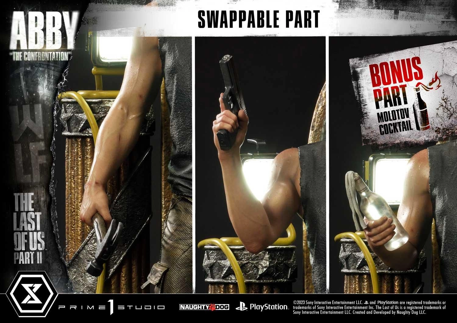 Abby - The Last of Us Part II - LED illumination Swappable arms