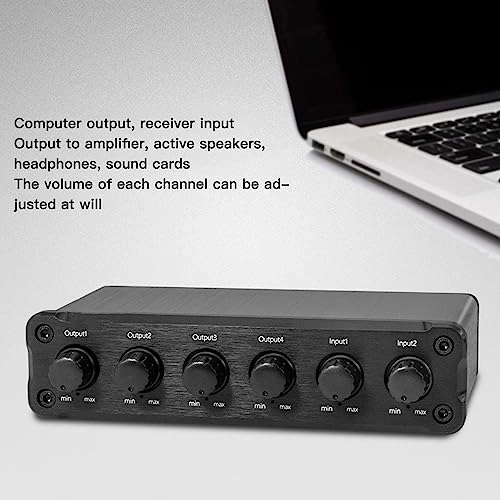 2 in 4 Out Sound Amplifier - 2 in 4 out