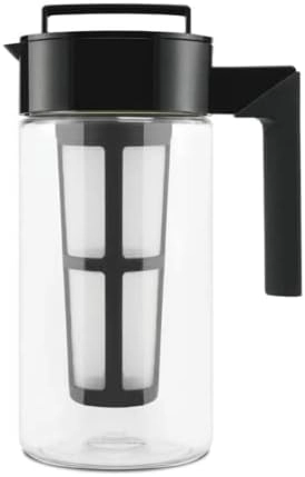 Deluxe Cold Brew - Airtight Lid & Silicone Handle Fine-Mesh Filter