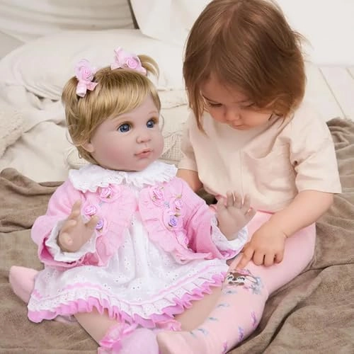 Reborn Baby Doll - 22 inch Vinyl Girl Ages 3+