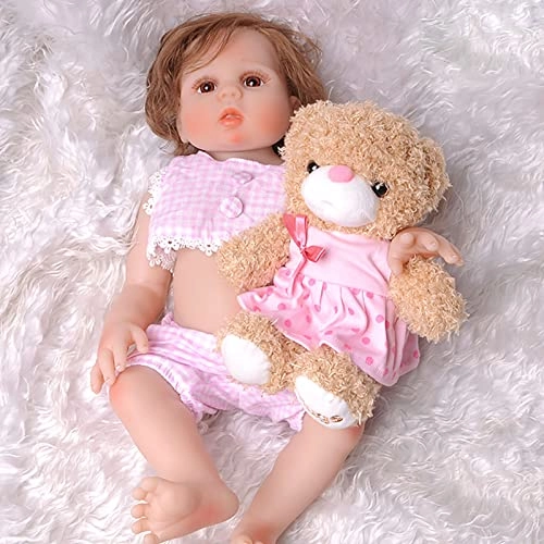 Reborn Baby Doll - 19 Inch Vinyl Girl