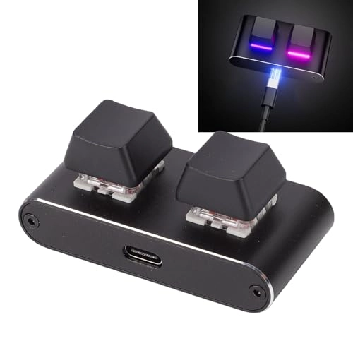 Programmable 2 Key Mechanical Keyboard - Wired