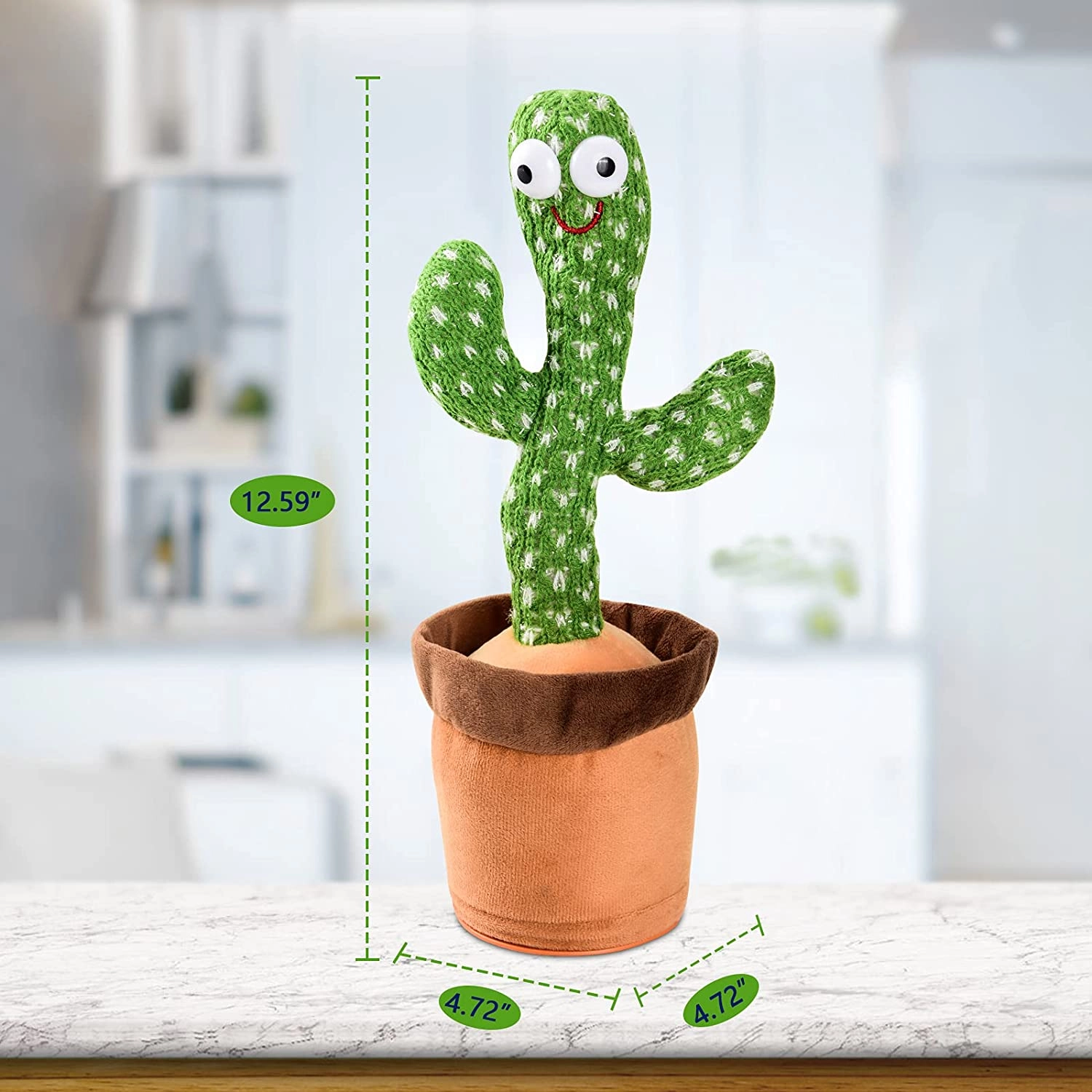 Ninuo Dancing Cactus Tiktok - 120 songs Repeats What You Say