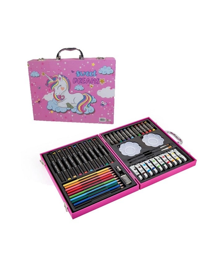 Astronaut Print Children Deluxe Art Drawing Set - 49Pcs