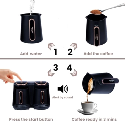 DOUBLE - 8 Cups Two Pots