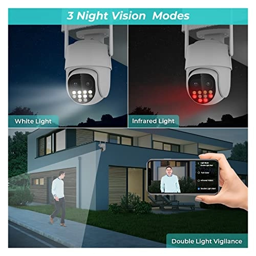 Outdoor Solar Security Camera 4K