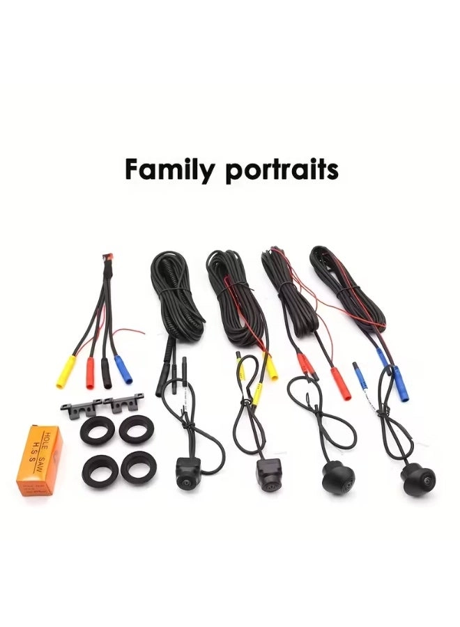 360 Degree Panoramic Bird View Surround System - Night vision AHD 720P/ 2K 1080P