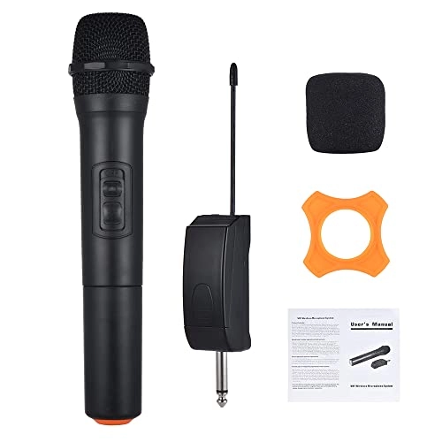 Handheld Wireless Microphone & Receiver System - 1 200-290MHz