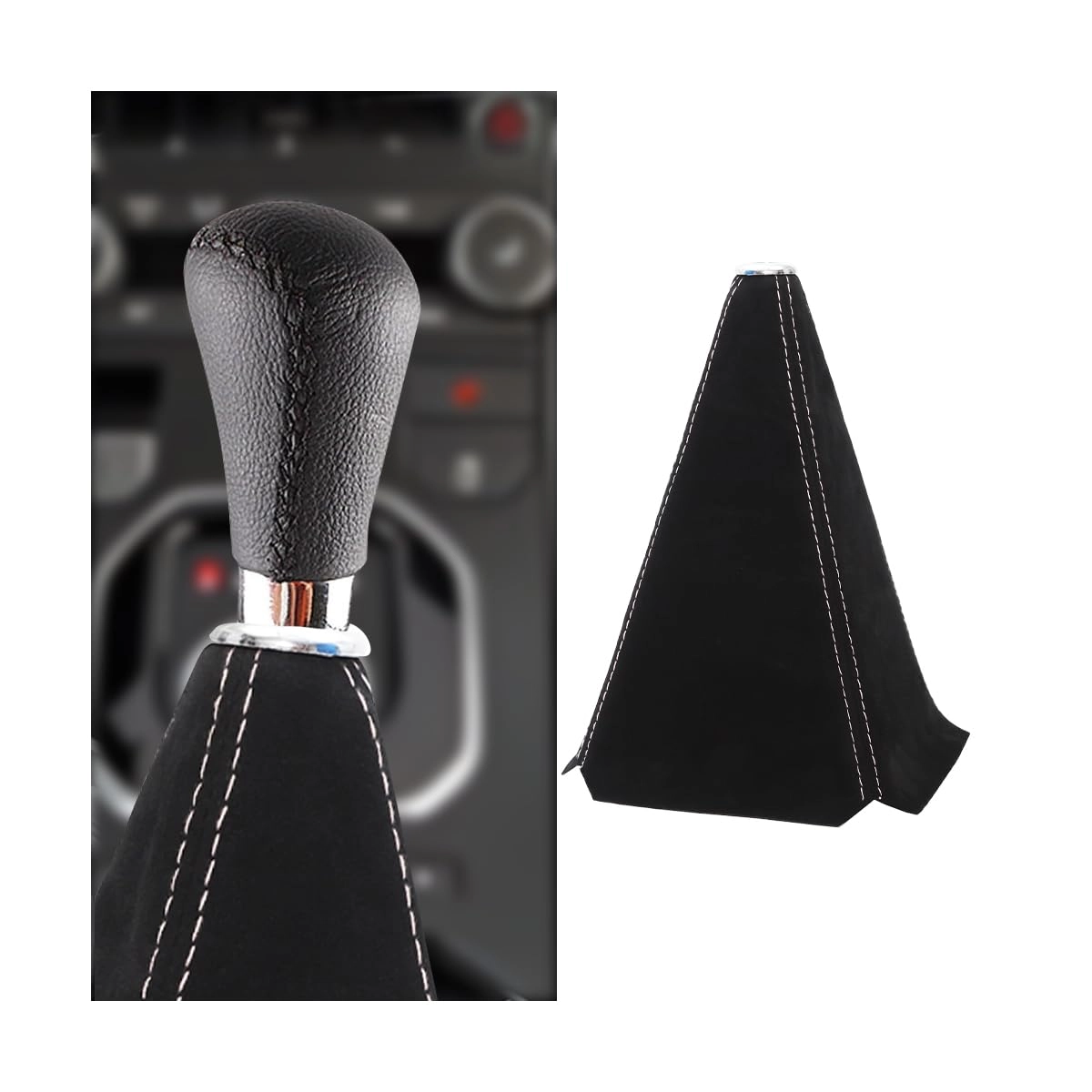 Shift Boot Cover - Suede Black