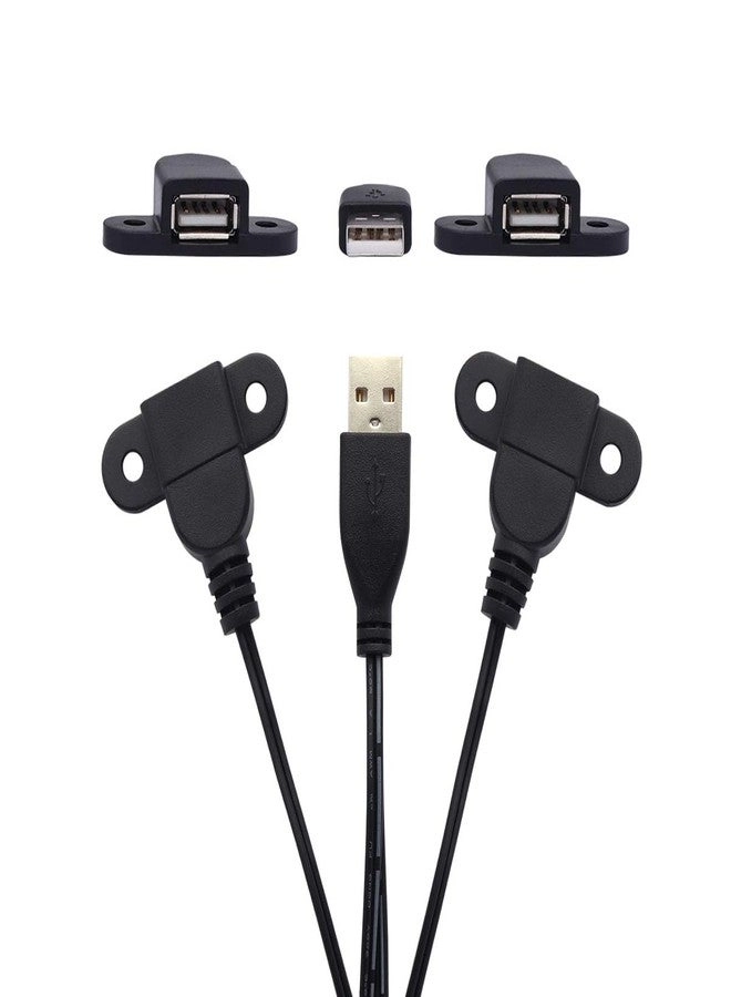 USB 2.0 Male to Dual Female Extension Cable USB 2.0 Type A Male to USB 2.0 Type A Female 5m