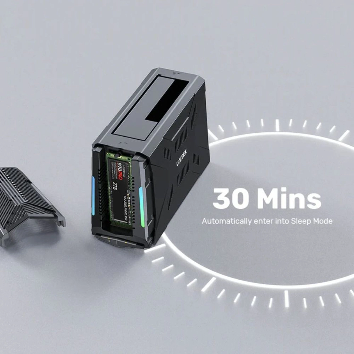 USB-C Enclosure Docking Station S1234B01 - 10Gbps