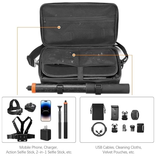 Carrying Case - 35D x 9W x 19H centimeters DJI Osmo 360