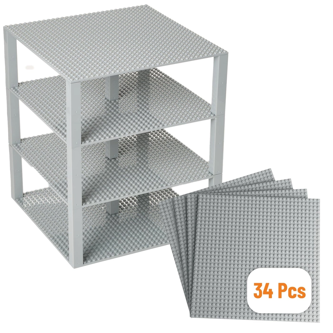 Strictly Briks Stackable Baseplates - 4 pcs